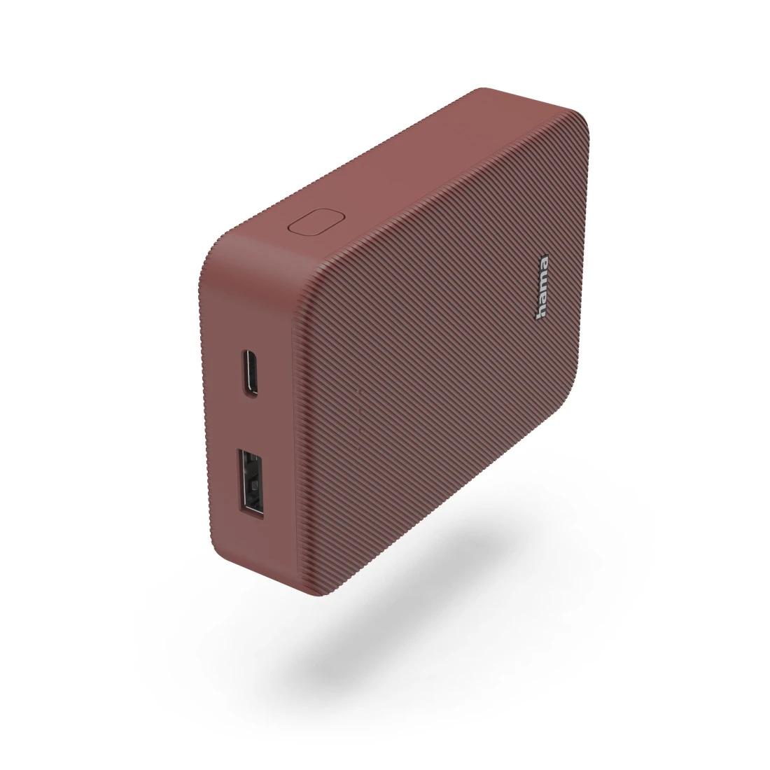 Hama 00201714 външна батерия/пауър банк Литиев полимер (LiPo) 10000 mAh Червен | JAR Computers Hama 00201714 външна батерия/пауър банк Литиев полимер (LiPo) 10000 mAh Червен