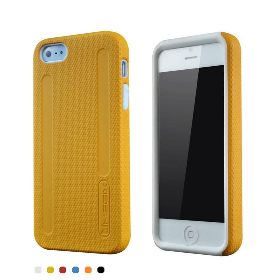 Хибриден удароустойчив кейс за iPhone 5, iPhone 5S, iPhone SE - Megix Armor Case (жълт) | JAR Computers Хибриден удароустойчив кейс за iPhone 5, iPhone 5S, iPhone SE - Megix Armor Case (жълт)