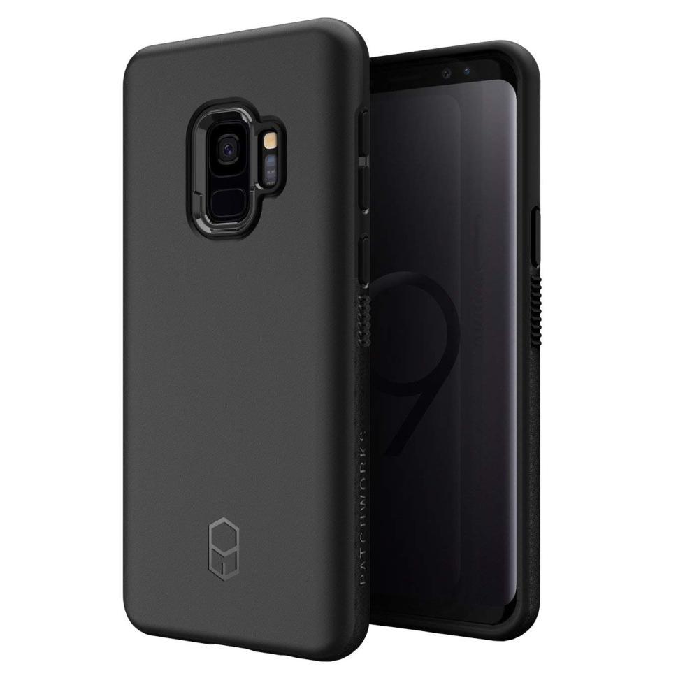 Хибриден удароустойчив TPU калъф за Samsung Galaxy S9 - Patchworks Level ITG Case (черен) | JAR Computers Хибриден удароустойчив TPU калъф за Samsung Galaxy S9 - Patchworks Level ITG Case (черен)