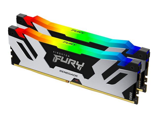 KINGSTON 32GB 7600MT/s DDR5 CL38 DIMM Kit of 2 FURY Renegade RGB XMP