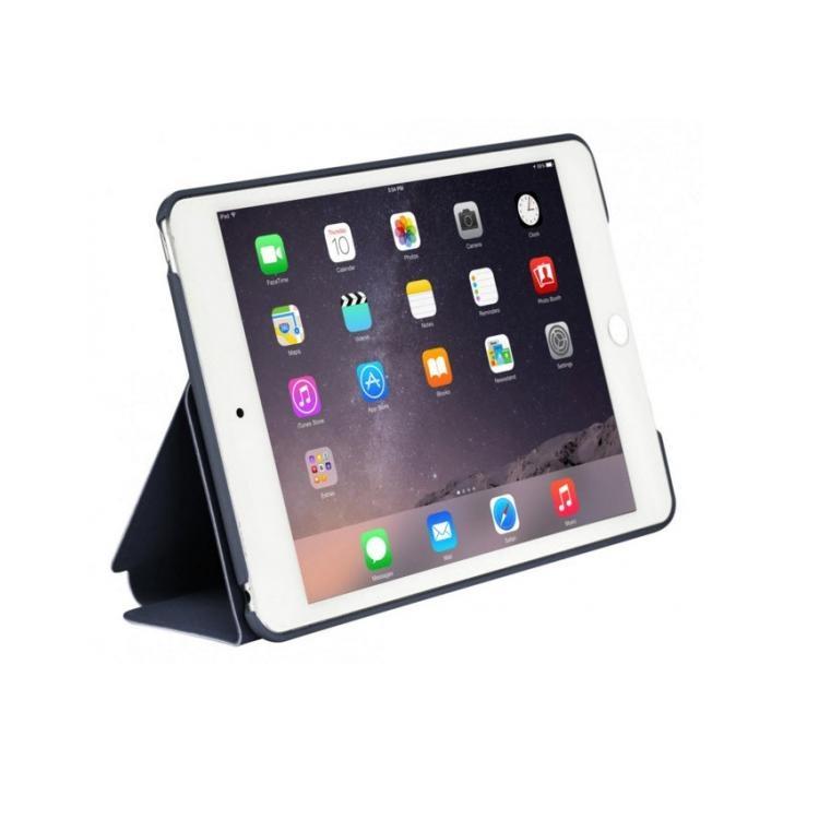 Кожен калъф и поставка за iPad mini 4 - Comma Elegant Case (тъмносин) | JAR Computers Кожен калъф и поставка за iPad mini 4 - Comma Elegant Case (тъмносин)