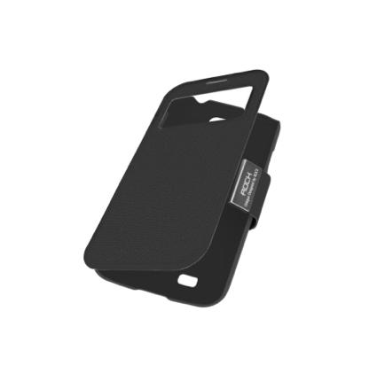 Кожен кейс и поставка за Samsung Galaxy S4 Mini - Rock Flip Case Flexible Series (черен) | JAR Computers Кожен кейс и поставка за Samsung Galaxy S4 Mini - Rock Flip Case Flexible Series (черен)