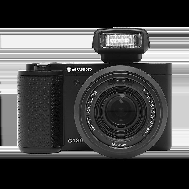 Компактна дигитална камера AgfaPhoto Realishot C130 Bridge Camera, Черна | JAR Computers Компактна дигитална камера AgfaPhoto Realishot C130 Bridge Camera, Черна