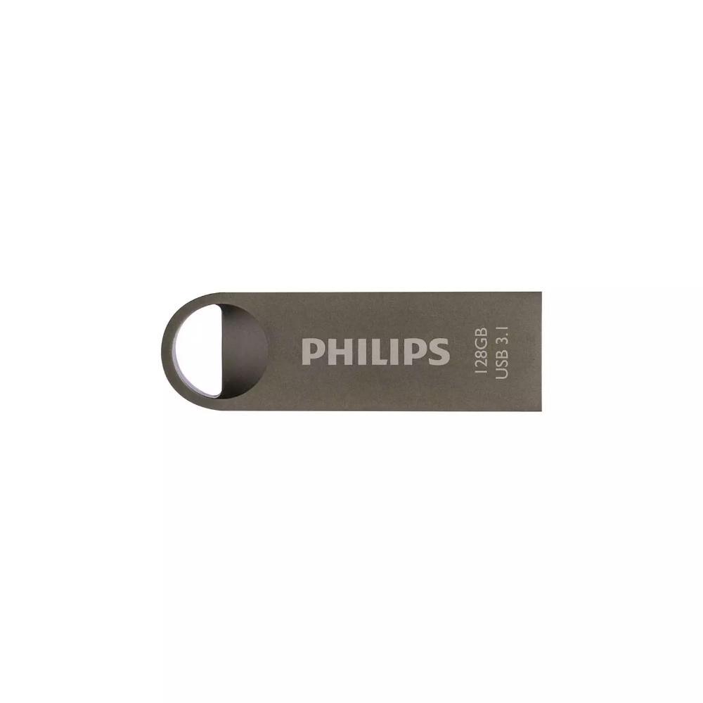 Philips Moon 128GB USB 3.1 Stick Ασημί (FM12FD165B/00) (PHIFM12FD165B-00) | JAR Computers Philips Moon 128GB USB 3.1 Stick Ασημί (FM12FD165B/00) (PHIFM12FD165B-00)