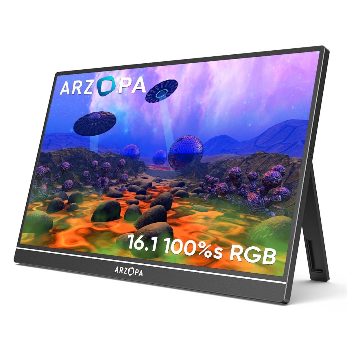 Arzopa преносим монитор Portable Monitor - Z1C - 16.1", 60Hz, IPS | JAR Computers Arzopa преносим монитор Portable Monitor - Z1C - 16.1", 60Hz, IPS