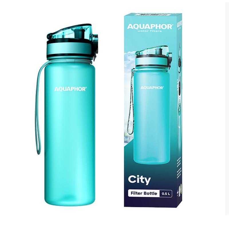 Бутилка Aquaphor Филтрираща City Tritan мента (160044) | JAR Computers Бутилка Aquaphor Филтрираща City Tritan мента (160044)