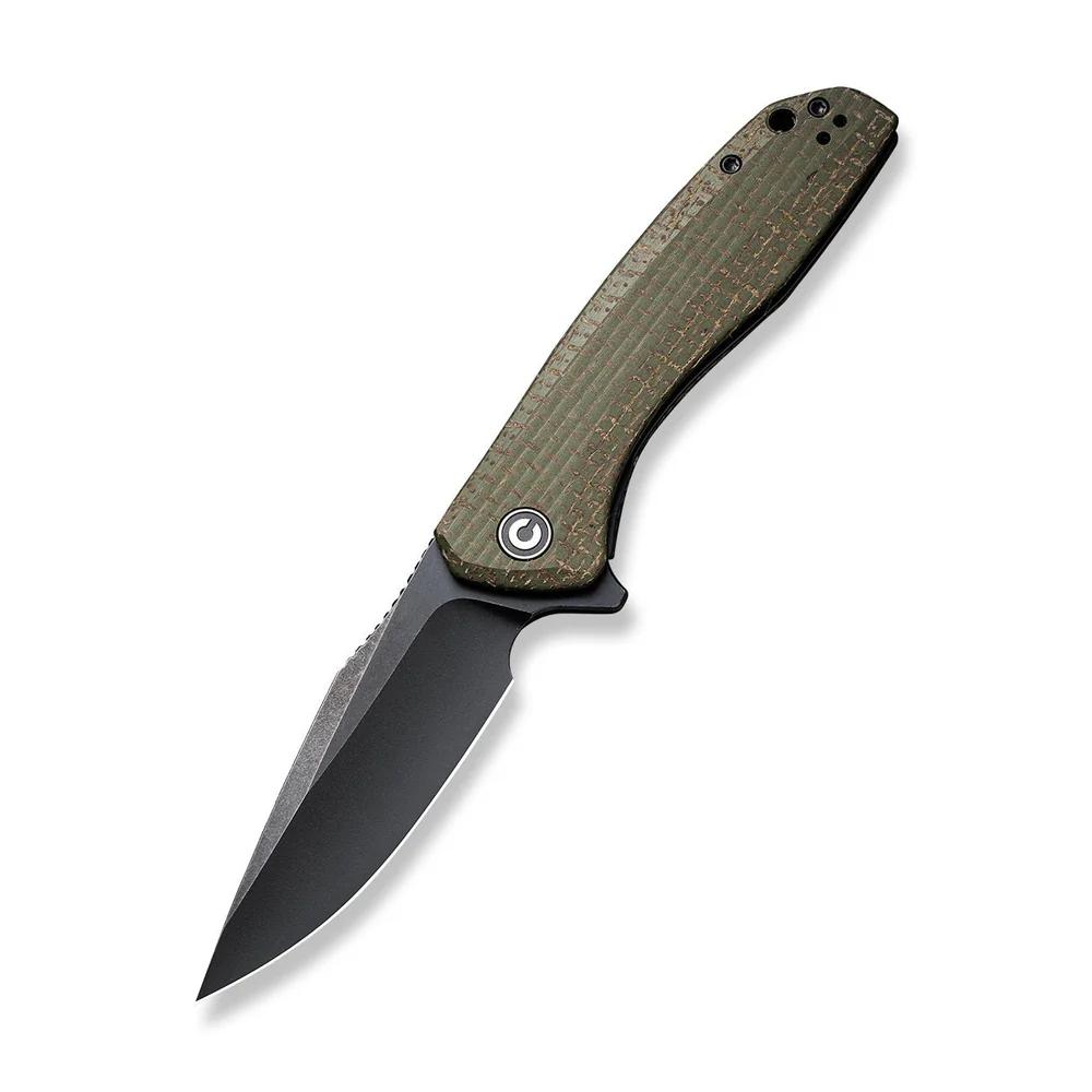 Джобен нож CIVIVI Baklash Green Micarta | JAR Computers Джобен нож CIVIVI Baklash Green Micarta