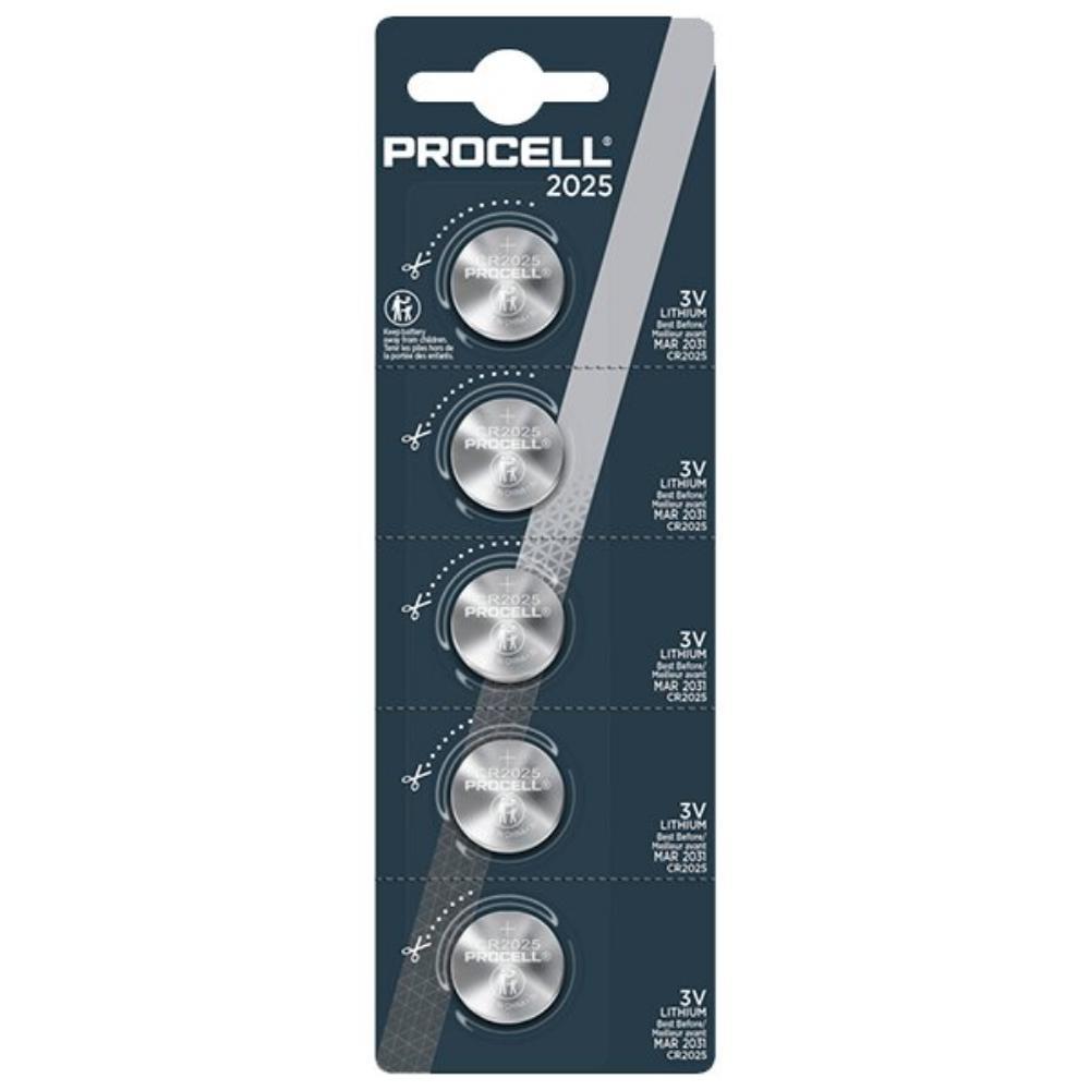 Duracell Procell CR2025 lithium batteries (DUR20200)