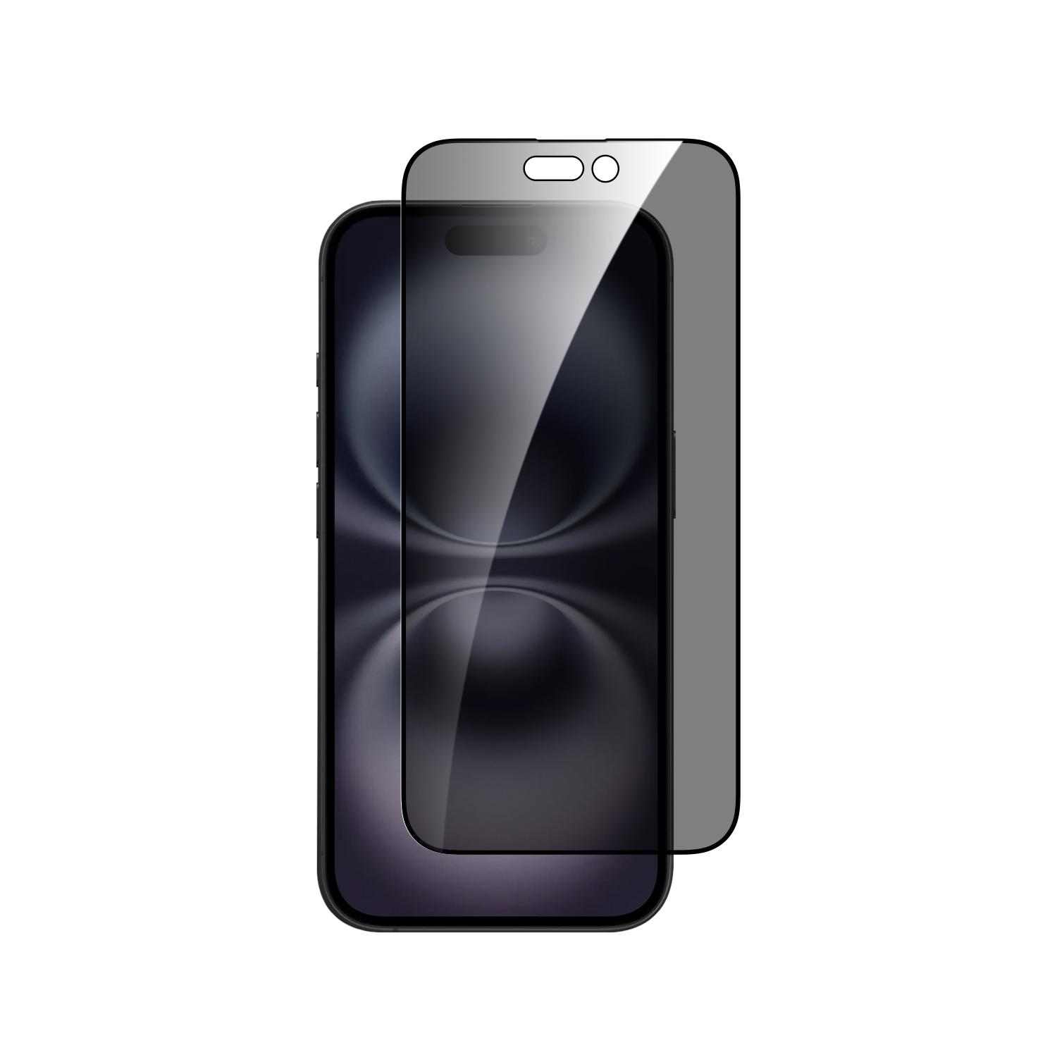 Dviced privacy tempered glass screen protector edge to edge for iPhone 16 Plus with applicator | JAR Computers Dviced privacy tempered glass screen protector edge to edge for iPhone 16 Plus with applicator