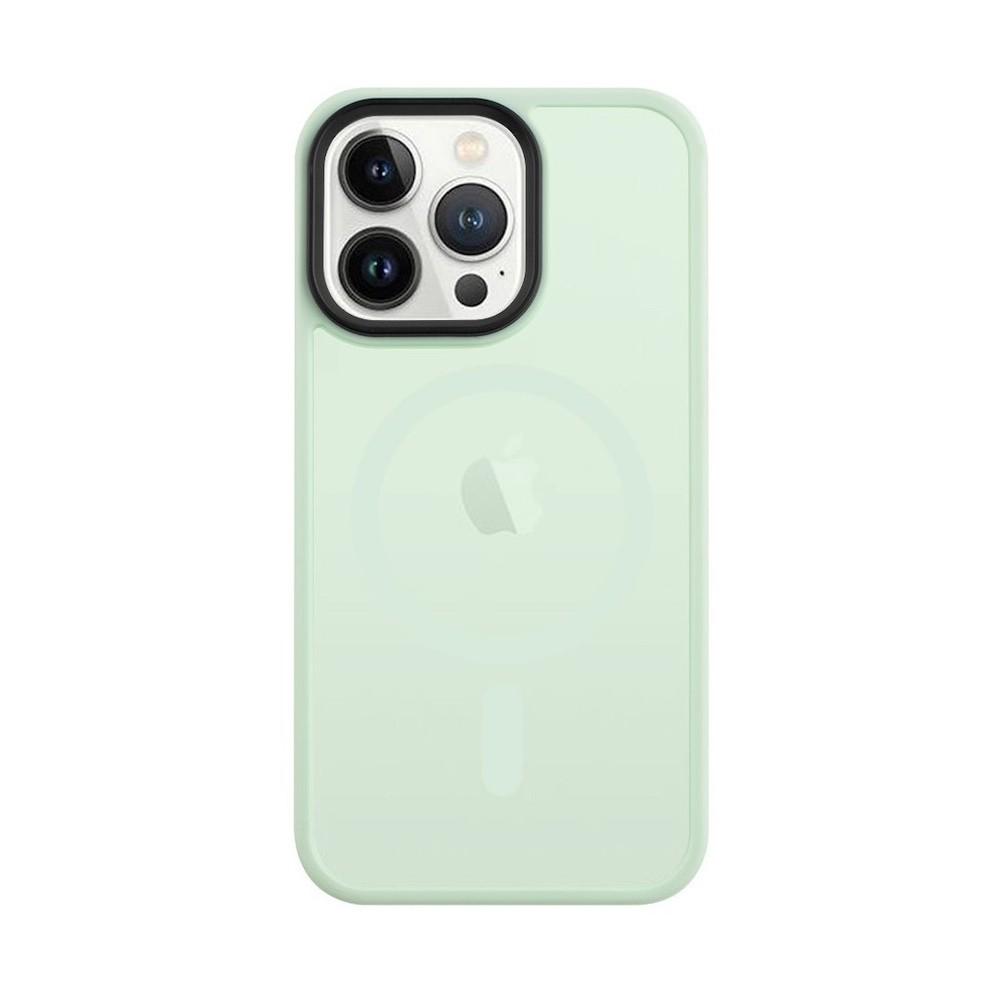 Хибриден удароустойчив кейс с MagSafe за iPhone 13 Pro - Tactical MagForce Hyperstealth Cover (светлозелен) | JAR Computers Хибриден удароустойчив кейс с MagSafe за iPhone 13 Pro - Tactical MagForce Hyperstealth Cover (светлозелен)
