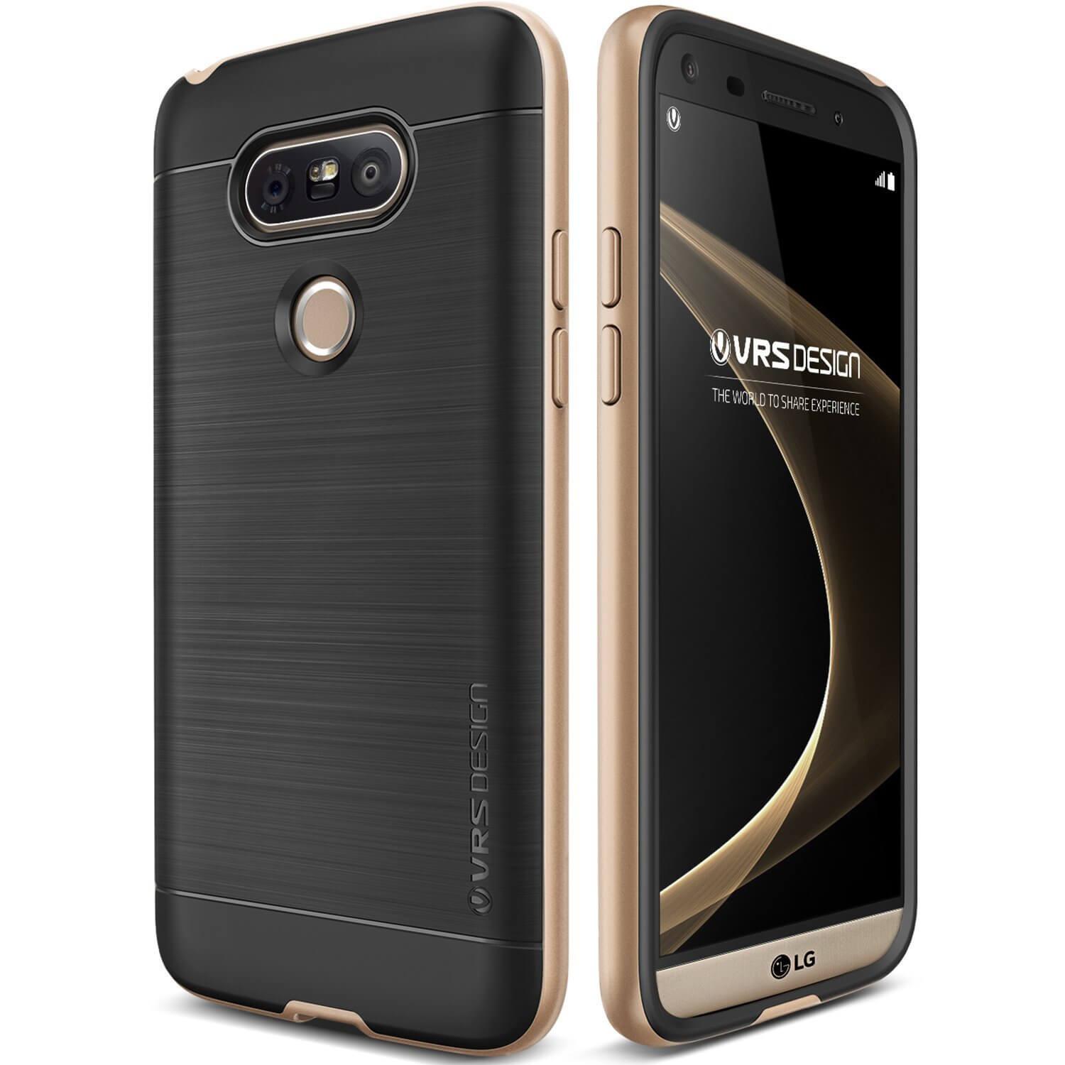 Хибриден удароустойчив кейс за LG G5 - Verus High Pro Shield Case (златист) | JAR Computers Хибриден удароустойчив кейс за LG G5 - Verus High Pro Shield Case (златист)
