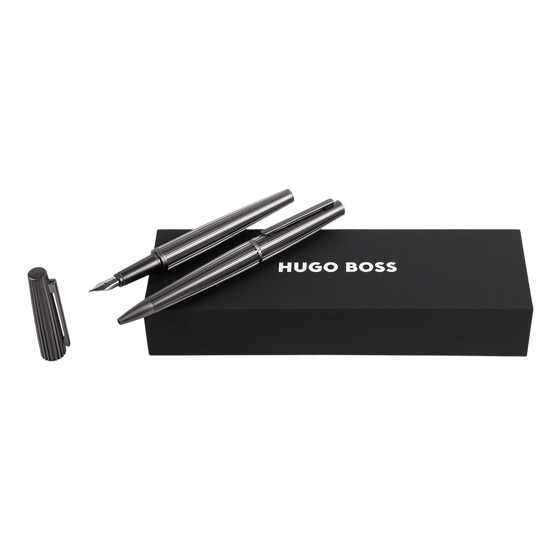 Hugo Boss Комплект писалка и химикалка Nitor, в кутия, черни | JAR Computers Hugo Boss Комплект писалка и химикалка Nitor, в кутия, черни
