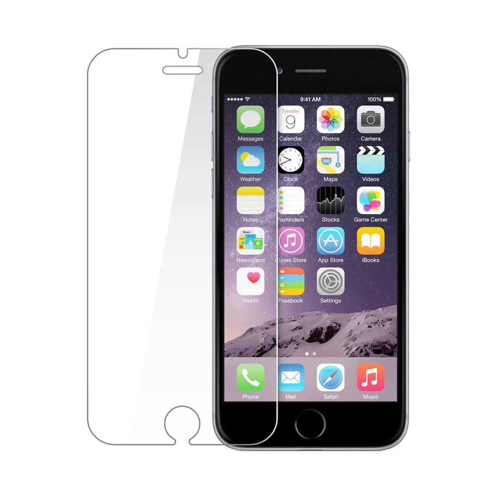 Калено стъклено защитно покритие за дисплея на iPhone 6 Plus, iPhone 6S Plus - Rock Tempered Glass Protector (прозрачен) | JAR Computers Калено стъклено защитно покритие за дисплея на iPhone 6 Plus, iPhone 6S Plus - Rock Tempered Glass Protector (прозрачен)