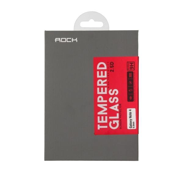 Калено стъклено защитно покритие за дисплея на Samsung Galaxy Note 4 - Rock Tempered Glass Protector (прозрачен) | JAR Computers Калено стъклено защитно покритие за дисплея на Samsung Galaxy Note 4 - Rock Tempered Glass Protector (прозрачен)