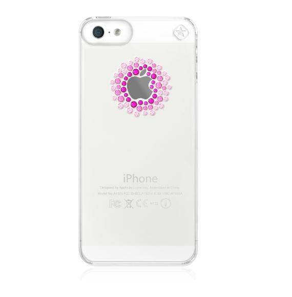 Кейс с кристали на Сваровски за iPhone 5, iPhone 5S, iPhone SE - Swarovski Shadow Pink Mix | JAR Computers Кейс с кристали на Сваровски за iPhone 5, iPhone 5S, iPhone SE - Swarovski Shadow Pink Mix