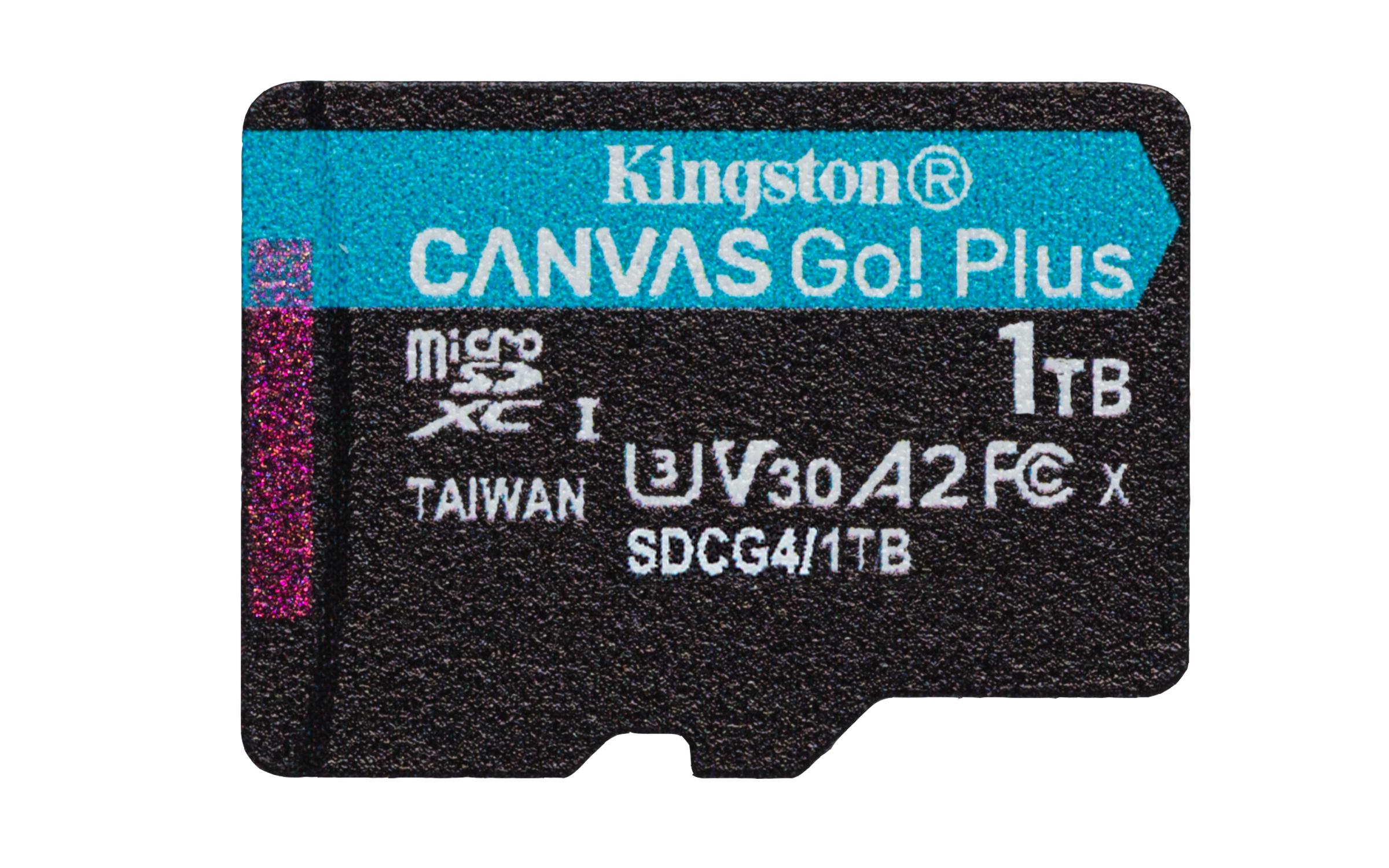 Kingston Technology Canvas Go! Plus 1 TB MicroSD UHS-I Клас 10