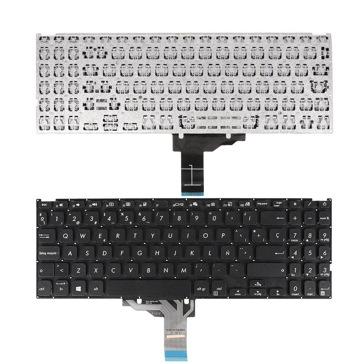 Клавиатура за лаптоп Asus X515 X515DA X515EA Черна Без Рамка С Малък Ентър | JAR Computers Клавиатура за лаптоп Asus X515 X515DA X515EA Черна Без Рамка С Малък Ентър
