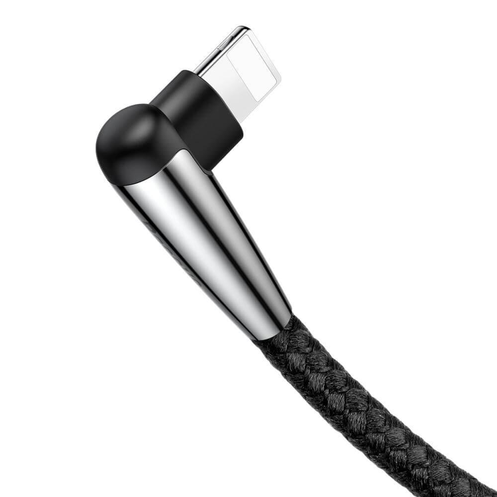 Lightning USB кабел за iPhone, iPad и iPod с Lightning (100 см) - Baseus Sharp-bird Mobile Game Cable (черен) | JAR Computers Lightning USB кабел за iPhone, iPad и iPod с Lightning (100 см) - Baseus Sharp-bird Mobile Game Cable (черен)