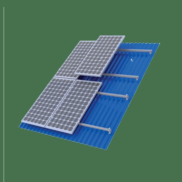 МОНТАЖНА КОНСТРУКЦИЯ ЗА СКАТЕН ЛАМАРИНЕН ПОКРИВ 10kW | JAR Computers МОНТАЖНА КОНСТРУКЦИЯ ЗА СКАТЕН ЛАМАРИНЕН ПОКРИВ 10kW