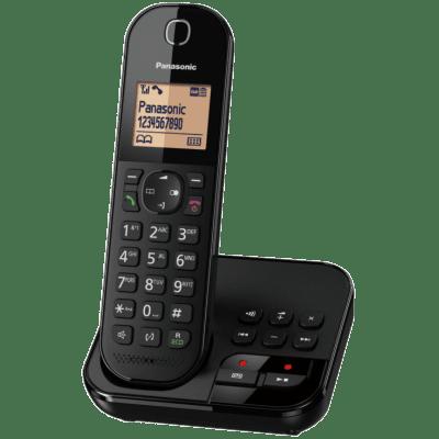 Panasonic KX-TGC420 DECT телефон Индикация за входящо повикване Черен | JAR Computers Panasonic KX-TGC420 DECT телефон Индикация за входящо повикване Черен