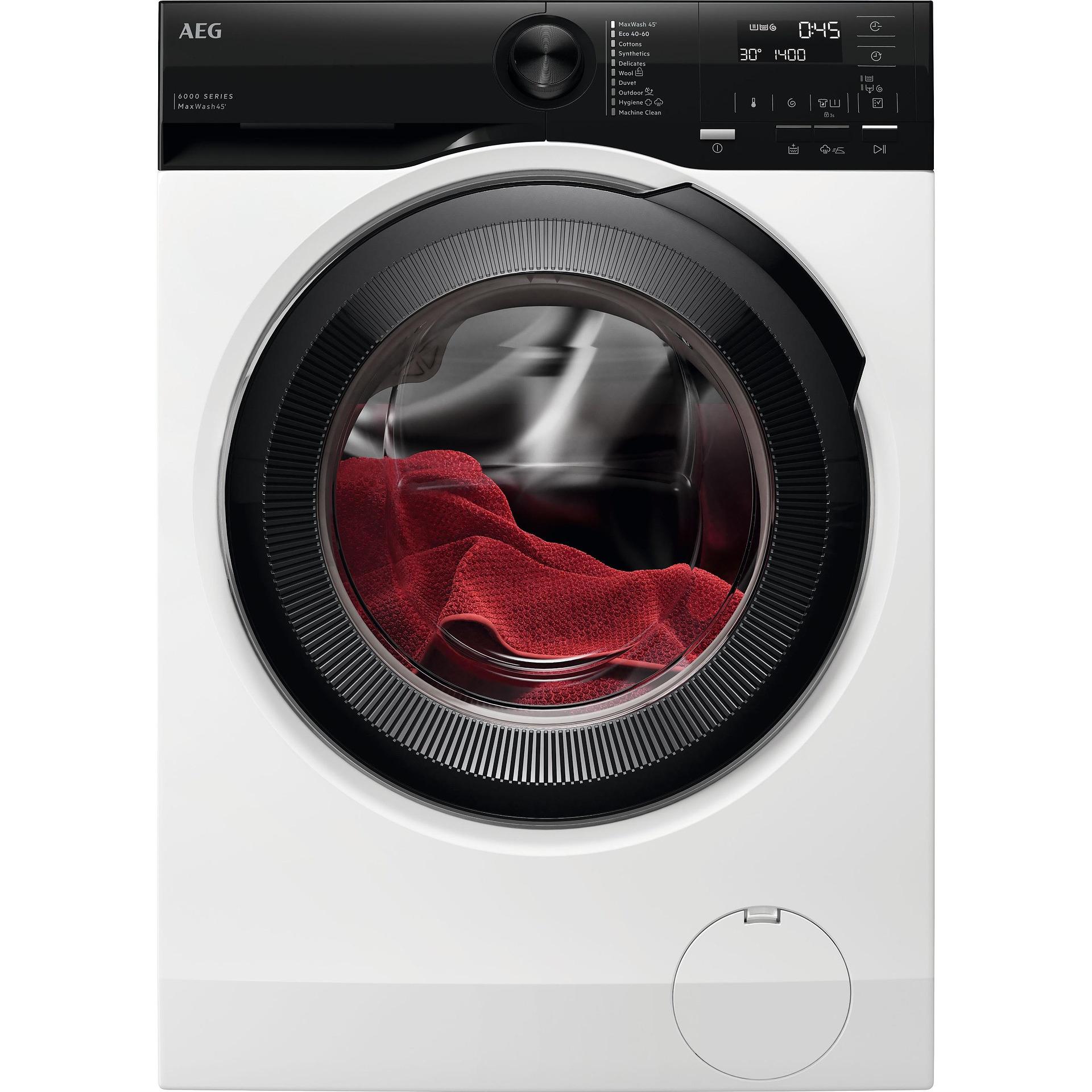 Пералня AEG LFR6G944GE , 1400 об./мин., 9.00 kg, A , Бял