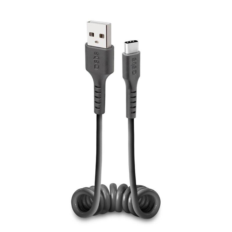 SBS TECABLETYPCSK USB кабел USB 2.0 0,5 м USB A USB C Черен