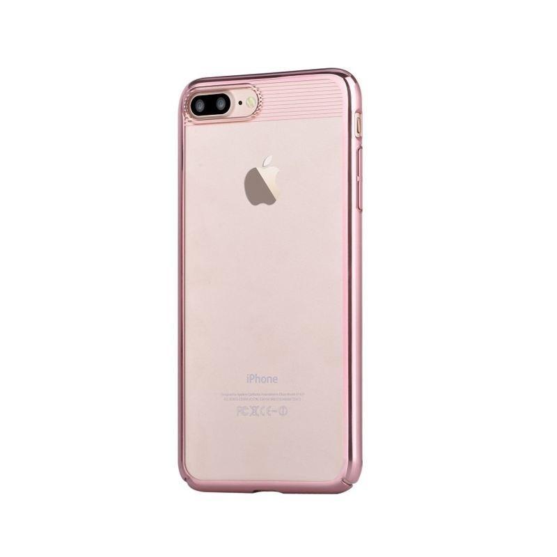 Тънък поликарбонатов кейс за iPhone 8 Plus, iPhone 7 Plus - Comma Brightness 360 Case (розово злато-прозрачен) | JAR Computers Тънък поликарбонатов кейс за iPhone 8 Plus, iPhone 7 Plus - Comma Brightness 360 Case (розово злато-прозрачен)