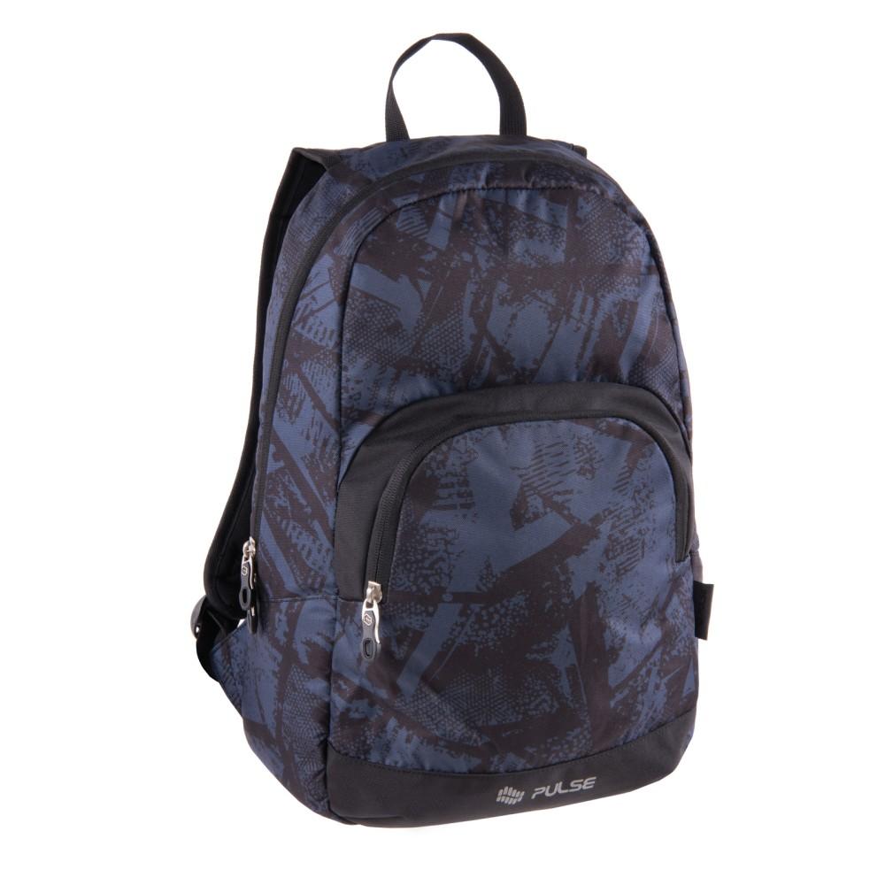 Ученическа раница PULSE Solo Gray Optimus, 2 отделения | JAR Computers Ученическа раница PULSE Solo Gray Optimus, 2 отделения