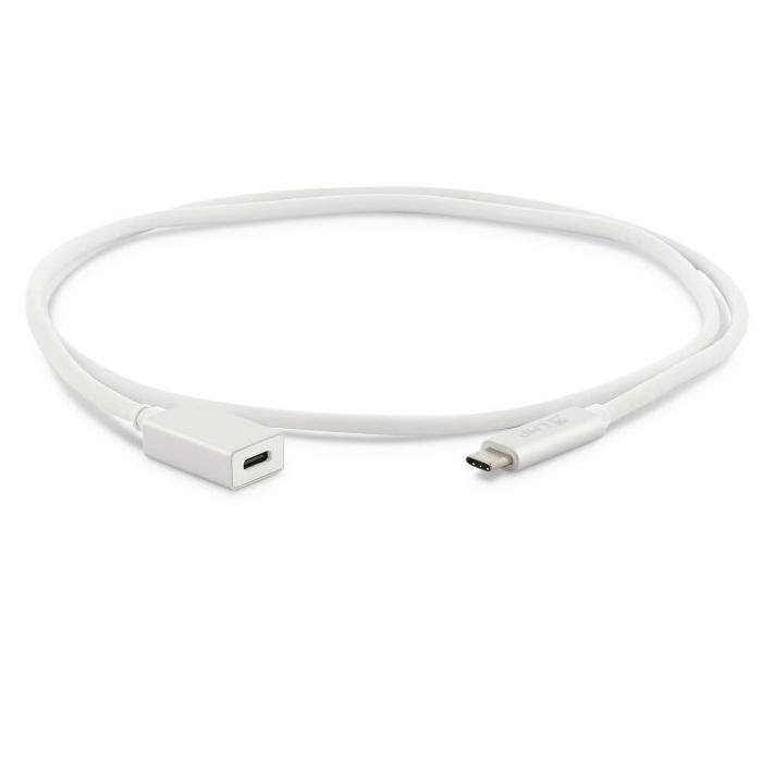 Удължителен USB-C кабел за Apple устройства (100 см) - LMP USB-C Extension Cable (сребрист) | JAR Computers Удължителен USB-C кабел за Apple устройства (100 см) - LMP USB-C Extension Cable (сребрист)