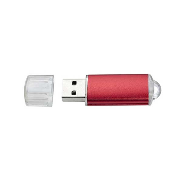 USB флаш памет Craft, USB 2.0, 16 GB, без лого, червена
