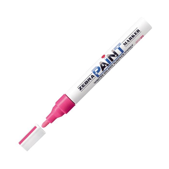 Zebra Перманентен маркер Paint Marker, 3.0 mm, розов | JAR Computers Zebra Перманентен маркер Paint Marker, 3.0 mm, розов