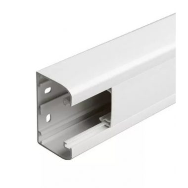 075601 Legrand Кабелен канал Snap-on DLP 50Х80 мм с щракващ се капак, 1 отделение, 2 м, бял | JAR Computers 075601 Legrand Кабелен канал Snap-on DLP 50Х80 мм с щракващ се капак, 1 отделение, 2 м, бял