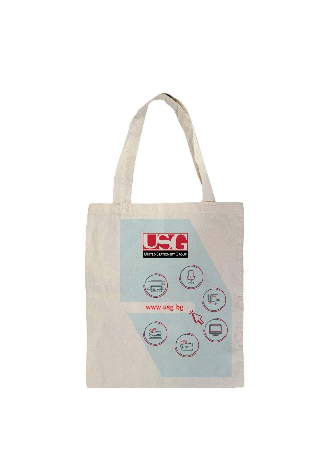 Чанта USG, 370 х 410 mm, с дълги дръжки | JAR Computers Чанта USG, 370 х 410 mm, с дълги дръжки