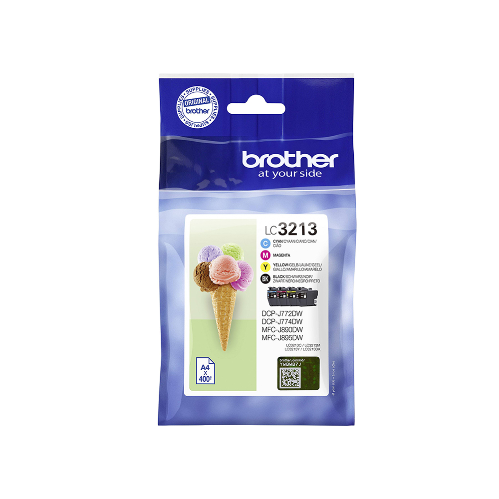 DCP-J 572 DW/MFC-J 491 DW/497 DW/890DW MULTIPACK (BRO-LC-3213VP)