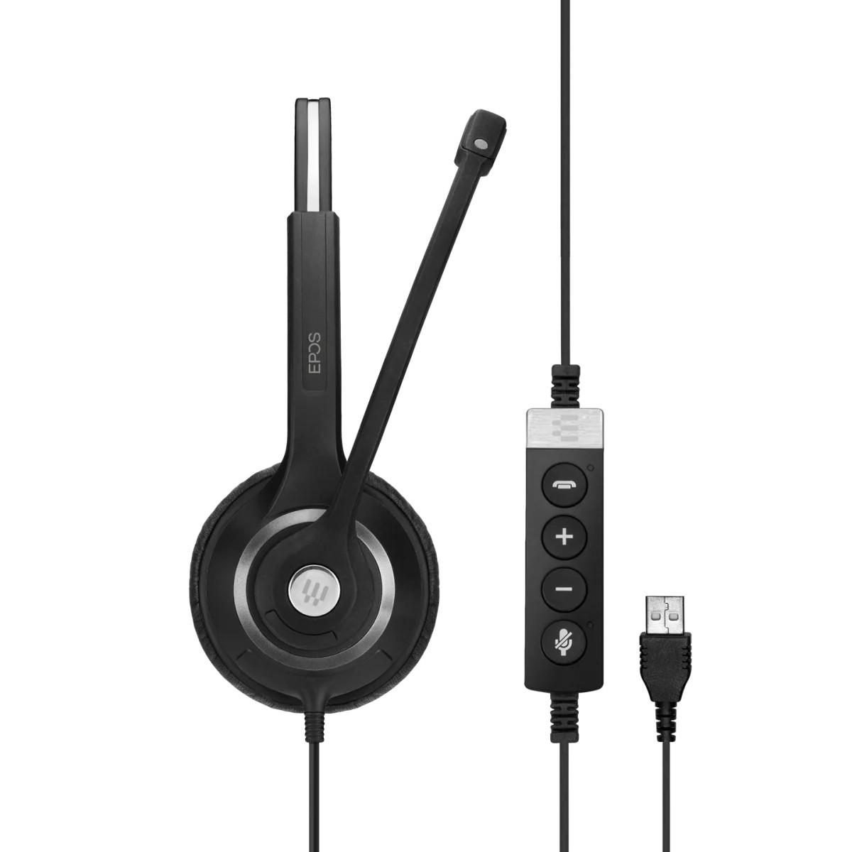 EPOS IMPACT SC 260 USB MS II стерео слушалки, MS, USB-A, CTRL-II | JAR Computers EPOS IMPACT SC 260 USB MS II стерео слушалки, MS, USB-A, CTRL-II