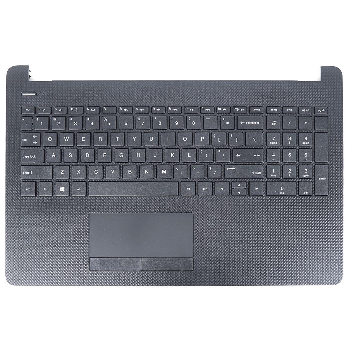 Горен Корпус с Клавиатура за HP 250 G6 HP 255 G6 15-BS Черен С Клавиатура без Тъчпад | JAR Computers Горен Корпус с Клавиатура за HP 250 G6 HP 255 G6 15-BS Черен С Клавиатура без Тъчпад