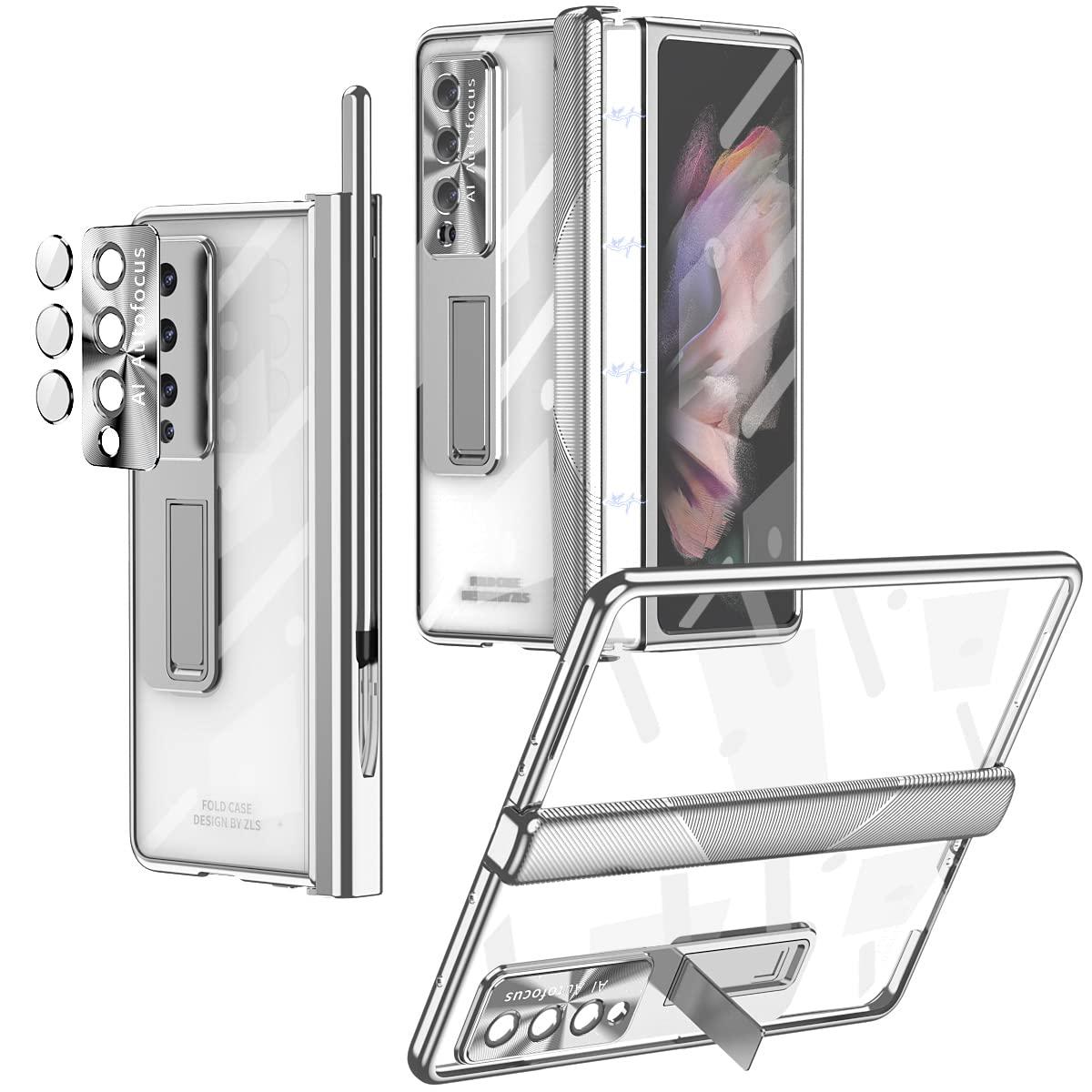 Калъф FW Full Body with Stand Samsung Z Fold 5 + S Pen /сребрист/ | JAR Computers Калъф FW Full Body with Stand Samsung Z Fold 5 + S Pen /сребрист/