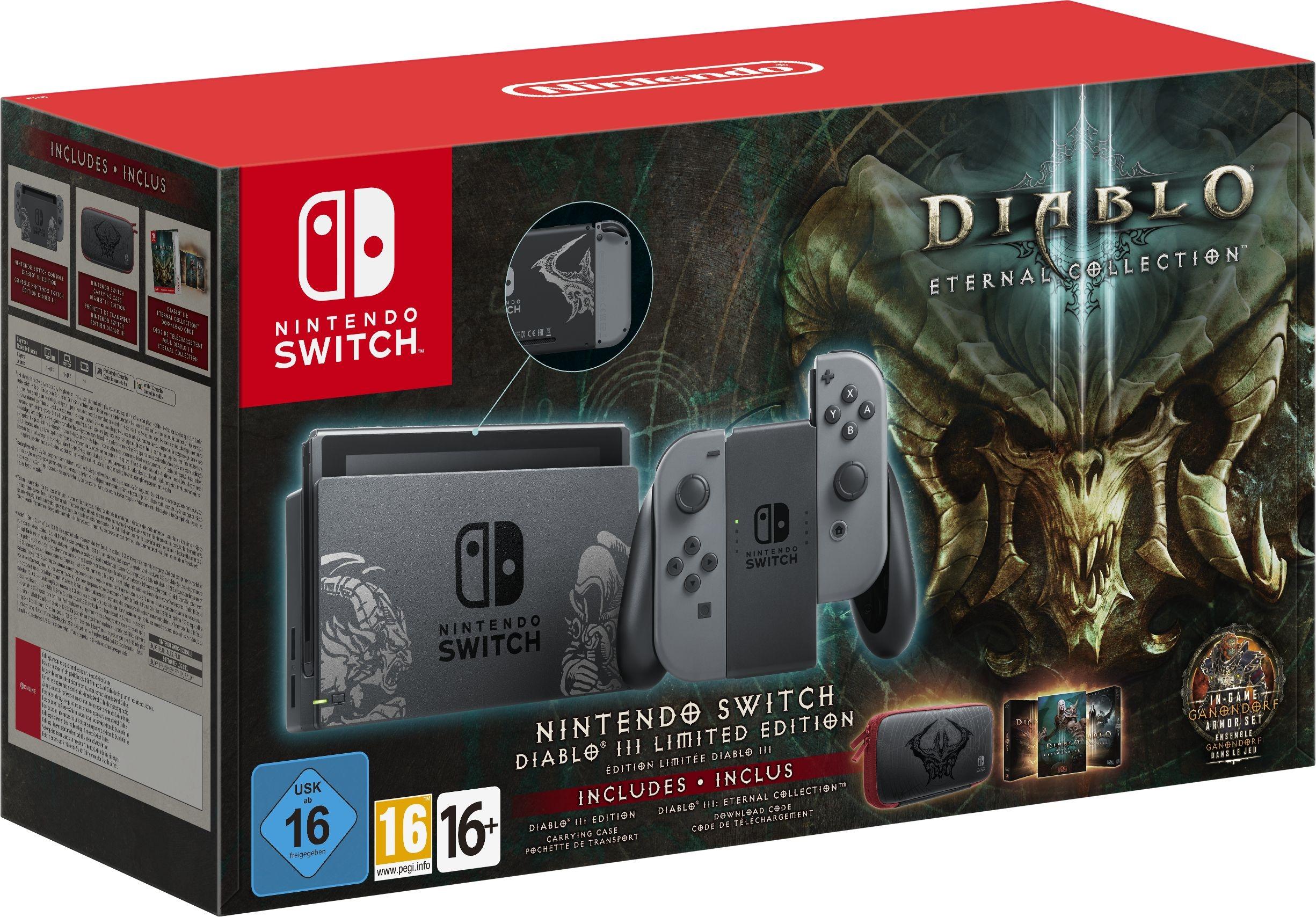 Nintendo Switch Console Diablo III Limited Edition bundle - Grey