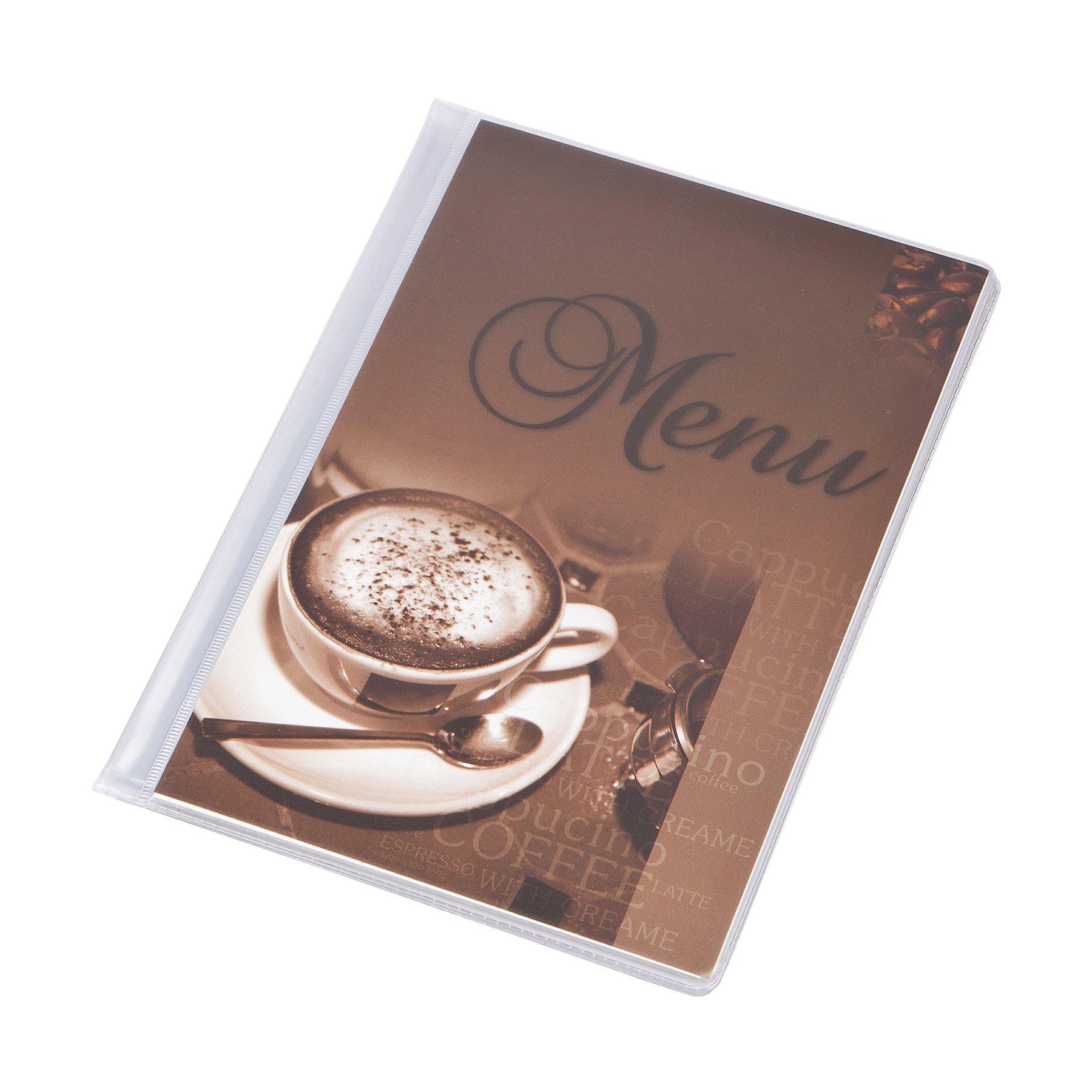 Папка за меню, за кафене, A5, PVC, вид 1 | JAR Computers Папка за меню, за кафене, A5, PVC, вид 1