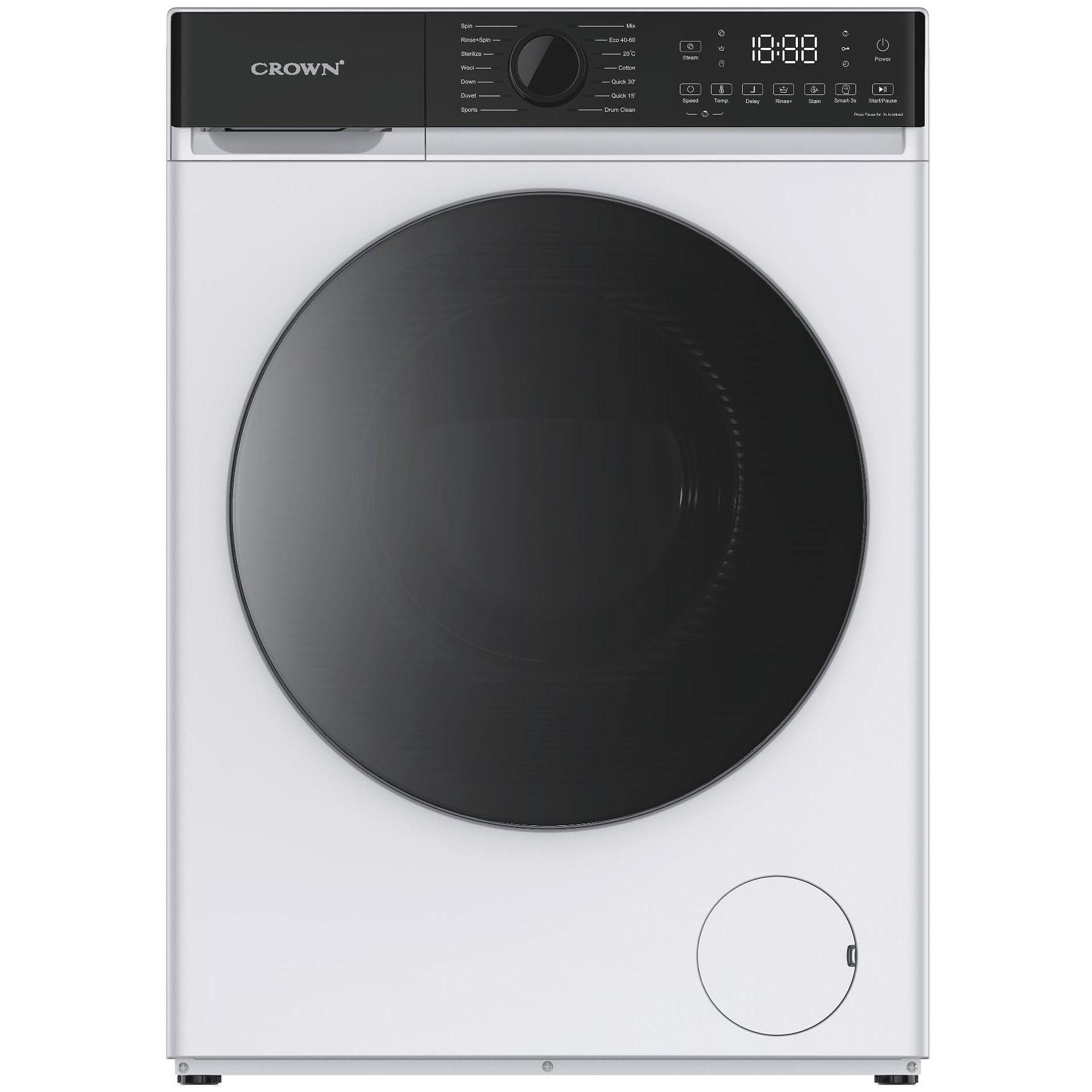 Пералня Crown CWM8512JW , 1200 об./мин., 8.00 kg, A , Бял