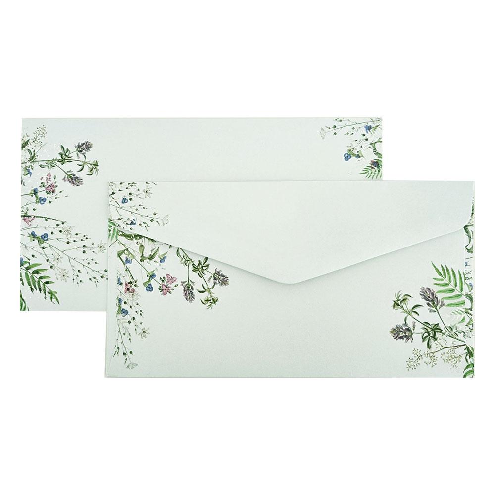 Плик DL 120гр Clover Flower 10бр