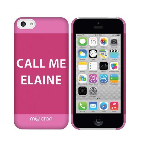 Поликарбонатов кейс за iPhone 5C - Mocran Call Me Case (розов) | JAR Computers Поликарбонатов кейс за iPhone 5C - Mocran Call Me Case (розов)