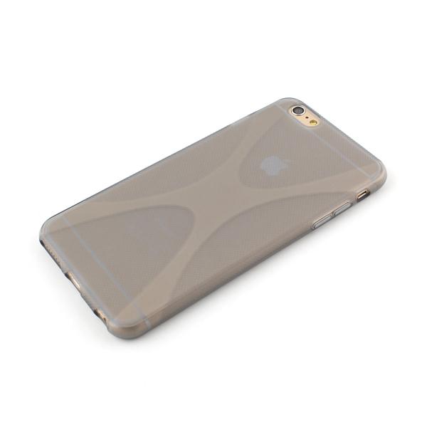 Силиконов калъф за iPhone 6, iPhone 6S - X-Line Cover Case (сив) | JAR Computers Силиконов калъф за iPhone 6, iPhone 6S - X-Line Cover Case (сив)