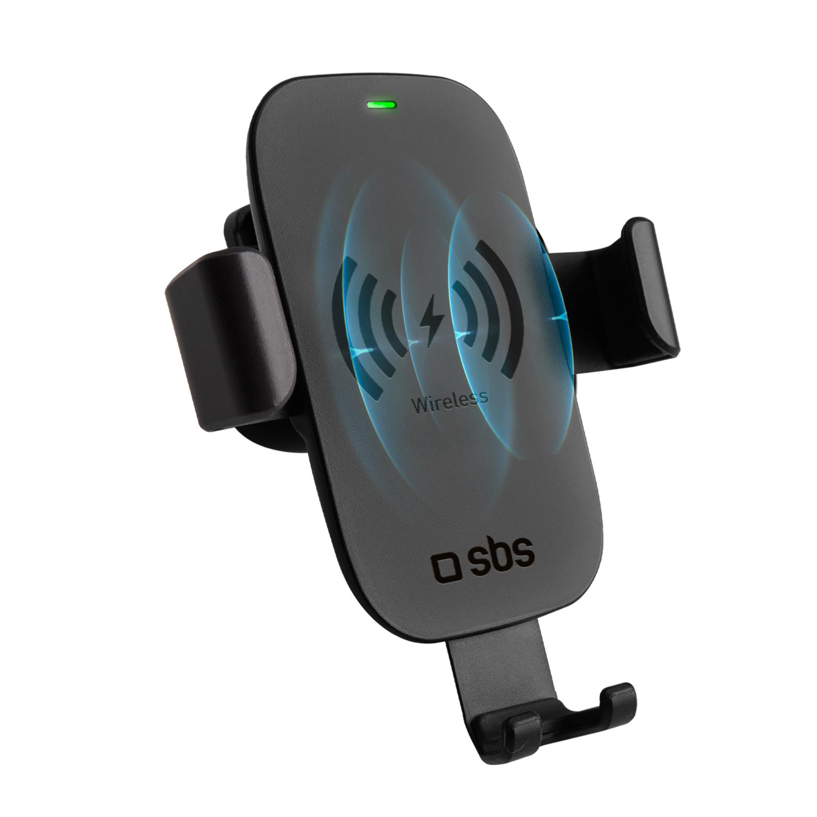 Стойка за кола магнитна SBS 76125 за смартфон 10W безжично зареждане