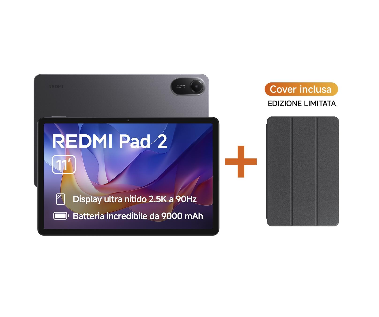 Tablet Xiaomi Redmi Pad 2 11.0 4GB RAM 128GB WiFi with Cover - Graphite Grey | JAR Computers Tablet Xiaomi Redmi Pad 2 11.0 4GB RAM 128GB WiFi with Cover - Graphite Grey