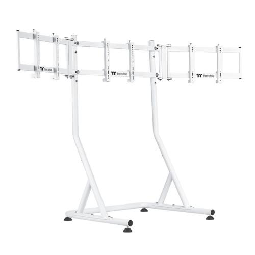 Thermaltake Triple Monitor Stand for Cockpit White | JAR Computers Thermaltake Triple Monitor Stand for Cockpit White