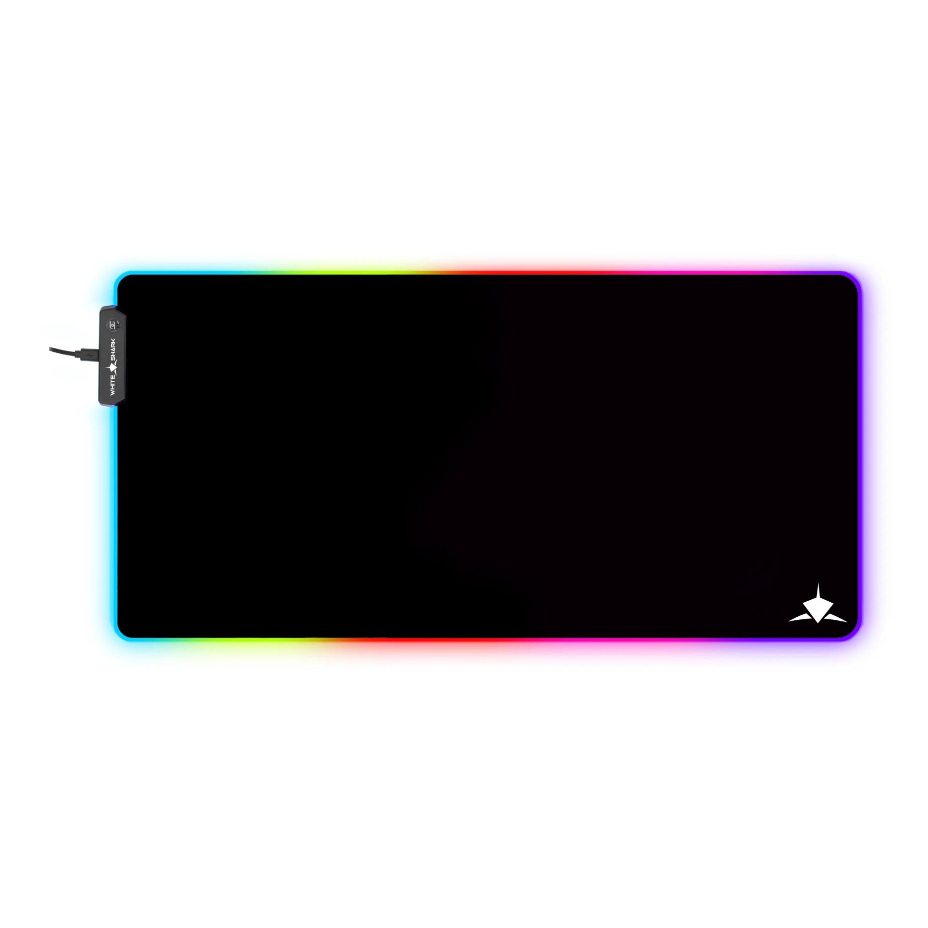 White Shark светеща подложка за мишка Gaming Mousepad LUMINOUS XL- Size XL, RGB