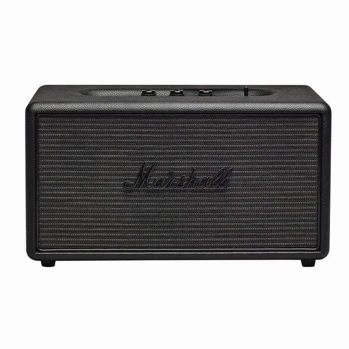 Безжичен аудиофилски спийкър за iPhone, iPod и iPad и мобилни устройства с Bluetooth - Marshall Stanmore Pitch Black (черен) | JAR Computers Безжичен аудиофилски спийкър за iPhone, iPod и iPad и мобилни устройства с Bluetooth - Marshall Stanmore Pitch Black (черен)