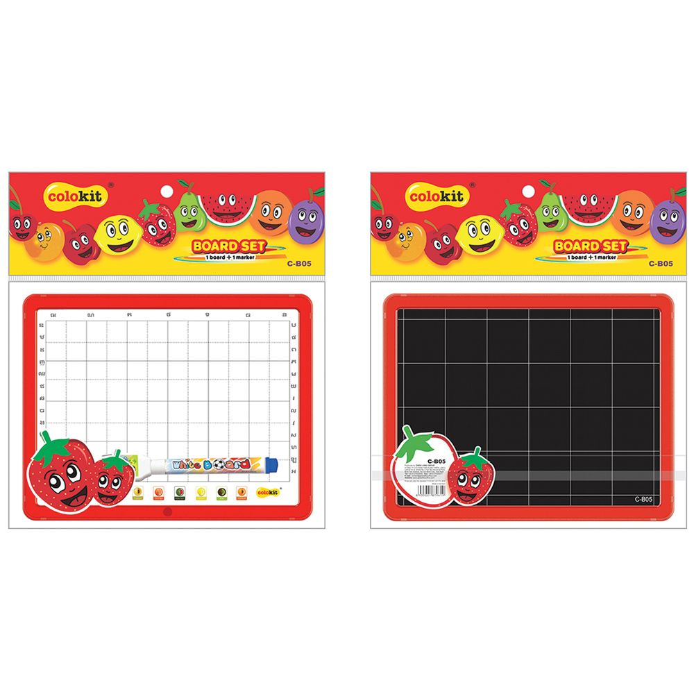 Дъска Colokit C-B05 +Маркер Цветна Рамка | JAR Computers Дъска Colokit C-B05 +Маркер Цветна Рамка