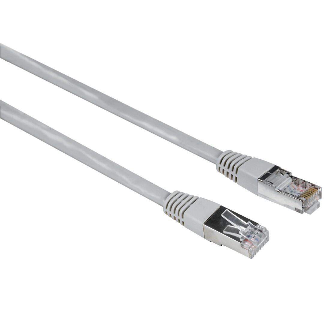 Hama 00200917 мрежов кабел Сив 5 м Cat5e F/UTP (FTP)